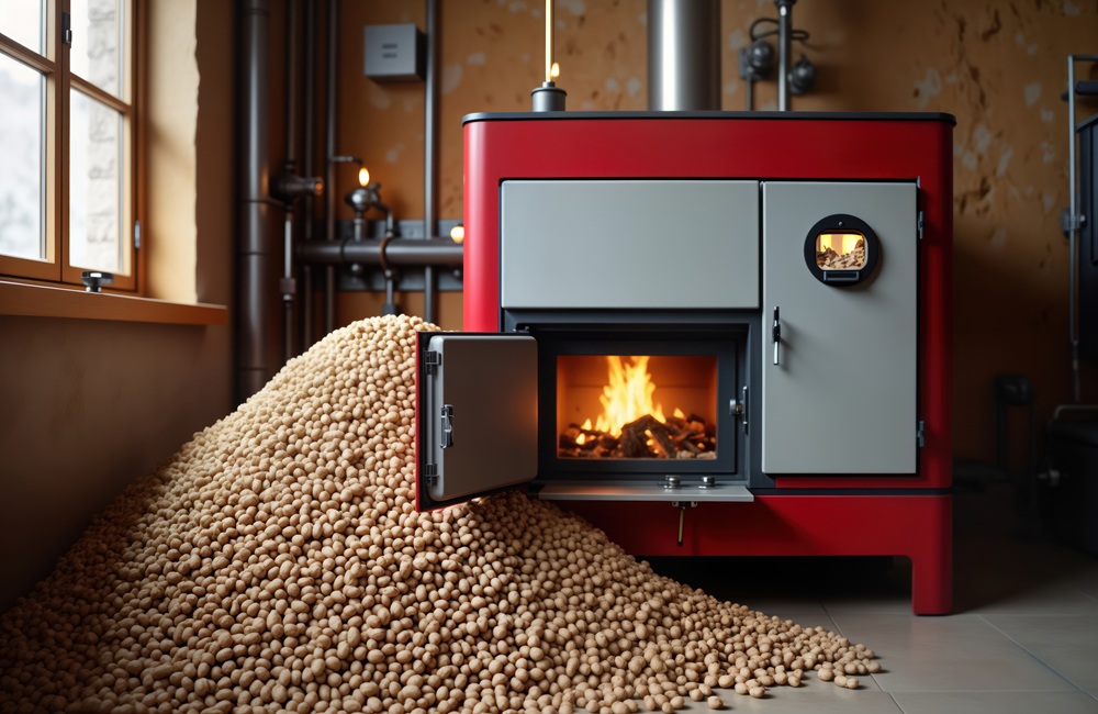 Caldaia legna e caldaia a pellet per riscaldare questo inverno